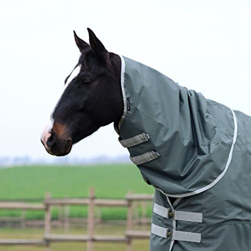 Equithéme Tyrex 600D recyceltes Halsteil, Größe:Pony, Farbe:grün