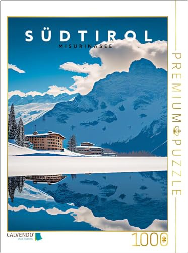 CALVENDO Puzzle Misurinasee | 1000 Teile Lege-Größe 64 x 48 cm Foto-Puzzle für glückliche Stunden