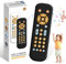 Dewocke Mando Juguete para Bebés, Juguetes Música TV de Control Remoto con luz y Sonido, Inglés/Francés/Español, Juguete Educativo para Bebés, Mando TV Juguete Bebe Niños Niñas Juguete Música
