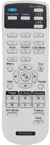Replacement Remote Control For Epson EB-X27 Projector
