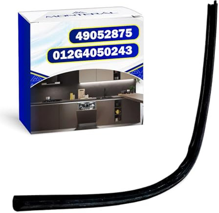 Junta Inferior Goma Lavavajillas Puerta con Código Original 49052875 07016345 para Candy 012G4050243 para Haier - Garantía de 10 Años - MONTERAL
