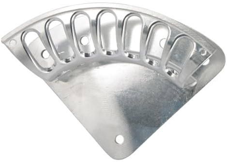 SCAPP Wandhalter für Kabel und Schläche, V-Form, Schlauchalter aus Aluminium, Größe S-XL (19 x 13,7 cm (S))