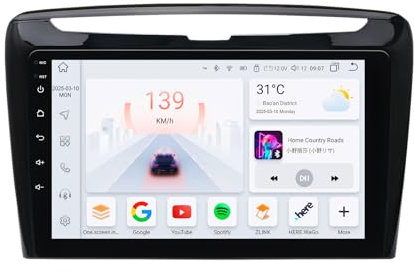 Android 13 Autoradio per Lancia Ypsilon 2012-2020 con Wireless Carplay Android Auto 8-Core 4G+32G QLED Schermo WiFi Navigation Bluetooth 5.0