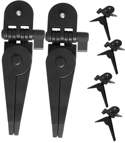 MUELODSIC 6pcs Desktop Tripod Compact Camera Stand for Phone Video Camera Gimbal Tripod Portable Mount Legs