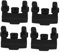 Generic 4pcs Silicone Air Fryer Tray Bumpers Heat Resistant Non Scratch Protective Covers for Efficient Oil Separation Air Fryers and Ovens for Home Commercial Kitchens