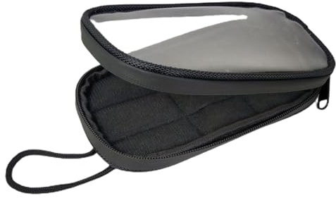 Magnetische Tankrucksäcke – Motorrad-Fronttasche, magnetische Halterung, stoßfeste Tank-Aufbewahrungstasche für Handy und Werkzeug, kratzfeste Handyhalterung, leichte Kraftstoff-Tanktasche für Touren