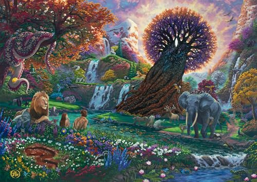 Schmidt | Zac Kinkade: The Garden of Eden (1,000 Pieces) | Jigsaw Puzzle | Ages 14+ | 1+ Players