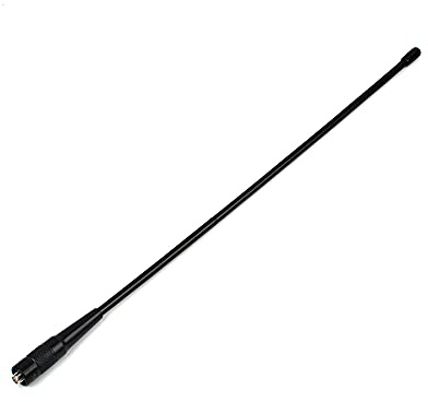 UAYESOK Dual Band VHF UHF SMA-Female Ham Radio Aantenna Handheld Two Way Radio Walkie Talkie Antenna Whip Soft Flexible Antenna Compatible with Baofeng BF-F8HP UV-5R UV-82 BF-888S