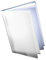 Dekko - Raccoglitore ad anelli formato A3, colore: cristallo, trasparente