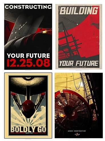Star Trek Movie Retro Poster Set Serie 1