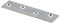 Prime-line Products U 9247 pour vêtements Assiettes, 3/10,2 cm X 7,6 cm, Zinc, (lot de 10)