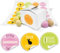 Logbuch-Verlag 24 Ostern Geschenkschachteln 8 x 6,5 x 5,5 cm Osterverpackung klein Schachtel Kunden Kinder mit Sticker