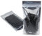 100 Pieces Stand Up Clear Silver Zipper Lock Pouch Resealable Aluminum Mylar Foil Plastic Packaging Bag for Zip Heat Seal Package Lock Smell Proof with Tear Notch Long Term Food Storage 3.5x5.5 inch