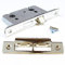Gridlock E-Series Mortice Bathroom Lock - 3 (75 mm), Nickel