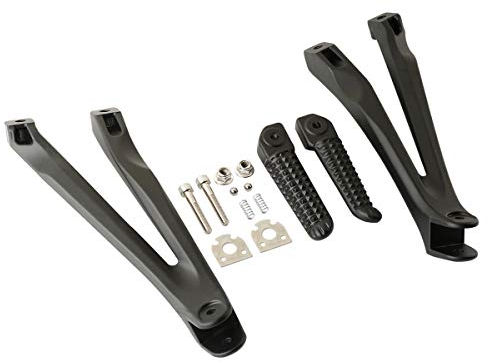 XMT-MOTOR Arrière Repose-pieds de Moto Passager Adapté pour Yamaha YZF-R1 2004-2008