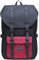 KAUKKO Ep5 Rucksack für Herren, Schwarz und Rot-5, one size, Tagesrucksa
