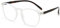 CNLO Lunettes à filtre à lumière bleue pour ordinateur - Réduisent la fatigue oculaire - Monture légère - Homme/Femme (Sable blanc ambre jambes)