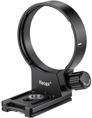 Haoge LMR-OM415 Objektivmanschette Ersatzfuß-Stativ-Halterungsring für Olympus M.ZUIKO Digital ED 40–150 mm F2.8 PRO Objektiv, integrierte Arca Swiss Typ Schnellwechselplatte