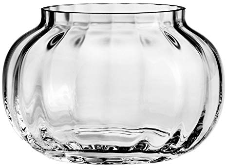 Holmegaard Teelichthalter Ø9.5 cm Primula aus mundgeblasenem Glas, grau