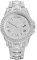 ICEDIAMOND 43MM Vollzircon-Labor-Diamant-Armbanduhr, Datum Wochenkalenderanzeige Business Quarzuhr für Herren (White)