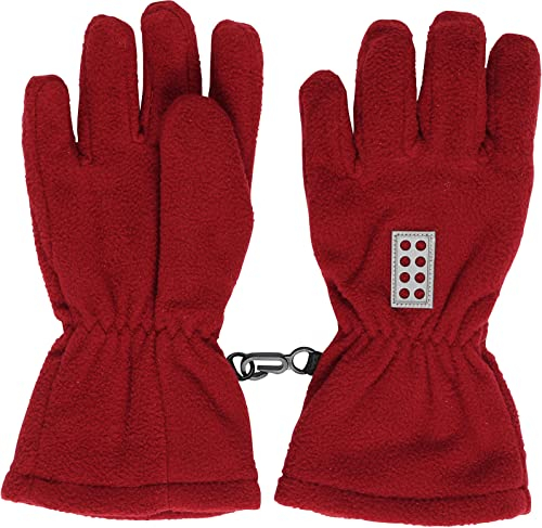 LEGO Wear Unisex Kinder Wear Unisex Fingerhandschuh Fleecehandschuh Winter Handschuhe, 368, 110-116 EU