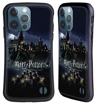 Head Case Designs Officially Licensed Harry Potter Castle Sorcerer's Stone II Hybrid Case Compatible With Apple iPhone 13 Pro