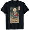Weirdcore Aesthetic T-Shirt: Japanische Ramen-Nudeln Augapfel, Unisex, Schwarz, S