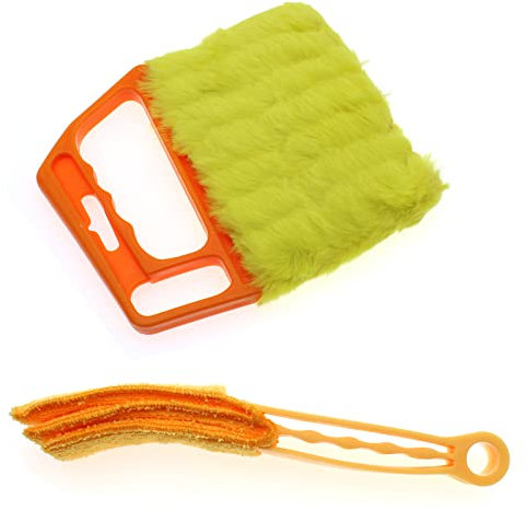 2 Stück Fenster-Jalousien-Reinigungswerkzeuge Staubfänger für Fenster-Klimaanlage [FDXGYH]