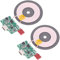 Youmile 2 pcs 15W Qi Wireless Charger PCBA Circuit Board with Coil Pad Charging Wireless Charging Motherboard module