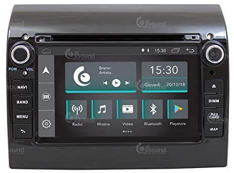 Radio de Coche para Fiat Ducato 290 Android GPS Bluetooth WiFi USB Dab+ Touchscreen 7 4core Carplay AndroidAuto