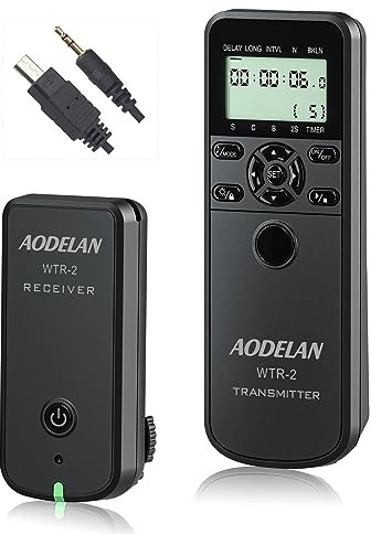 Wireless Shutter Camera Remote Intervalometer Timer Compatible with Sony a9, a9M2, a7, a7M2, a7M3, a7RM2, a7RM4, a7SM2, a6600, a6500, a6400, a6100, ZV-1; Replaces Sony RM-SPR1 Cable