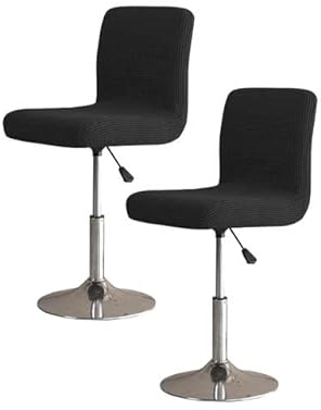 Stretch Barhocker Stuhlhussen Bezüge Barstuhlbezug mit Rückenlehne 2/4/6 Stück Hussen für Barhocker Waschbarer Bar Stuhl-Abdeckung Passend,für Café Schemel Hohe Barhocker Stuhl Bezüge (Color : #10,