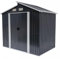 Grindi - Gartenhaus aus Metall, Wetterfest für Rad- & Gartengeräte, Geräteschuppen Mülltonnenbox Fahrradgarage Gartenhaus Gartenschrank - 4 m2, 173x235x225 - Ulmus I