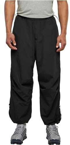 Urban Classics Herren Hose Nylon Parachute Pants Black L