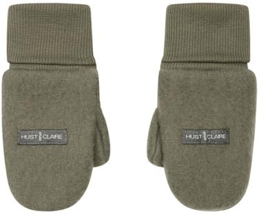Hust & Claire Fäustlinge Wolle Teal Leaf, 1-1,5 Jahre