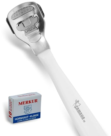 ZAMAHA UK® Callus Remover Hard Skin Remover Foot Heel Shaver Pedicure Foot Scraper for feet (Plastic Handle)