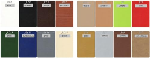 All4All Esstisch Venus in Farbe Erle mit Stühlen 100x60, Essgruppe, Tischgruppe,Stuhl,Esszimmergruppe,Esstisch-Set, Sitzgruppe, Esszimmermöbel,Bartisch,Rechteckiger Küchentisch (AL7 Calvados, 3)