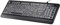 LOONASA Large Print Backlit Keyboard with Palm Rest, Comfortable Quiet Lighted, Easy to See & Type, White LED Backlit, Big Letters Keys, Full Size USB Wired Computer Keyboards for PC, Laptop - Black