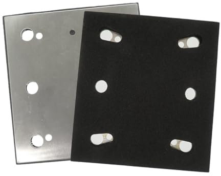 Tolxh 2PCS #158324-9 RUBBER PAD BASE PLATE BO4556 PALM SANDER B04556 BASEPLATE Quality Durable New Replacement Parts For MAKITA