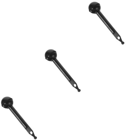 DOITOOL 3St Teile des Maschinengriffs messergriff drehbank zubehör Fräsmaschinengriff Bausatz Serpentinengürtelwerkzeug Schaft für Fräsmaschine, Drehmaschine Fräsmaschinenteile Abs Black
