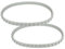 vhbw 2X Zahnriemen Ersatz für Hayward RCX23002 für Poolroboter, Poolsauger - Antriebsriemen