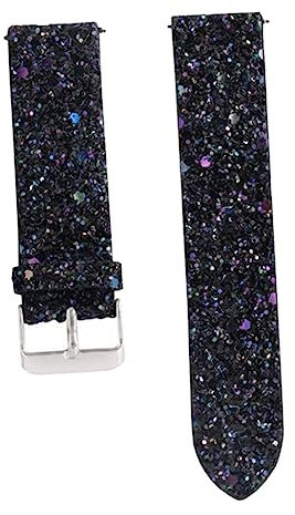 minkissy Bracelet de Cuir pour Smartwatch Compatible Watch Active Active Étoilé Bracelet Antidérapant