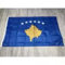 Bandera de Kosovo 90x150 cm (3x5 pies) – Poliéster ligero | Ojales metálicos