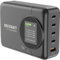 Voltcraft UC-4C1A240W01 USB Ladegerät 240 W USB-C®, USB-A USB PD 3.0 Schwarz Innenbereich GaN, USB Power Delivery (USB-