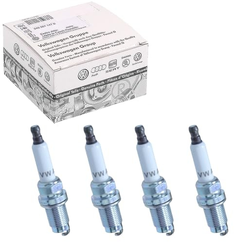 4xORIGINAL Zündkerze | 4x 04E905601B passend für 1.2 1.4 A3 Leon Golf 7