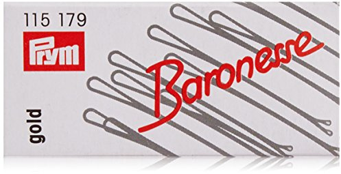 Prym Baronesse Haarklemmen gold 5cm