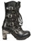 New Rock M.tr003-s1, Stivali Alti Donna, Nero (Negro 001), 42 EU
