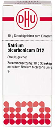 DHU Natrium bicarbonicum D12 Streukügelchen, 10 g Globuli