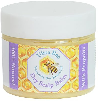 Ultra Bee Naturally Bee Beautiful 100% Natural Dry Flaky Scalp Balm with Honey and Propolis 50ml