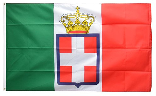 Bandiera fritze® Bandiera Italia Regno Unito Esercito 1861 – 1946 – 90 x 150 cm